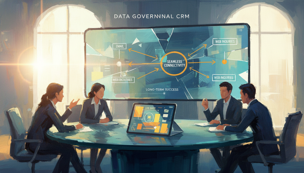 data governance omnichannel crm