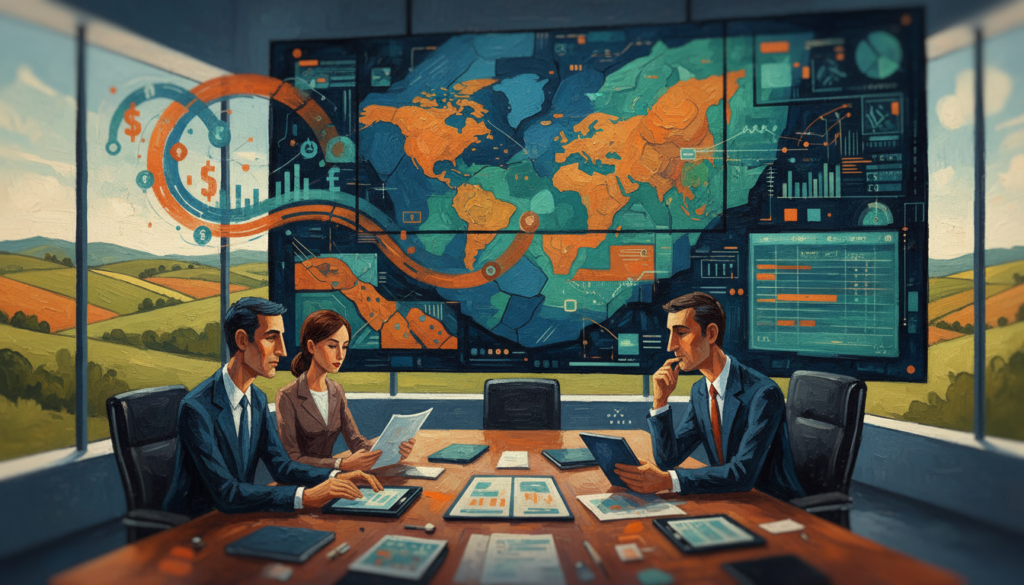 integrating land data with accounting systems