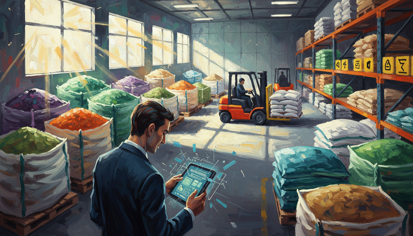 Tracking Bulk Fertilizer and Organic Materials in Agricultural ERPs